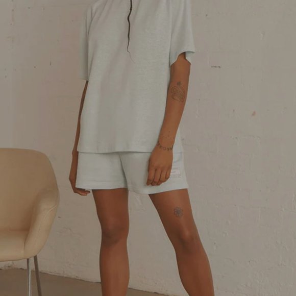 NWT Peppermayo Vacancy Supply - The Essential Tee - Baby Blue - Picture 3 of 6